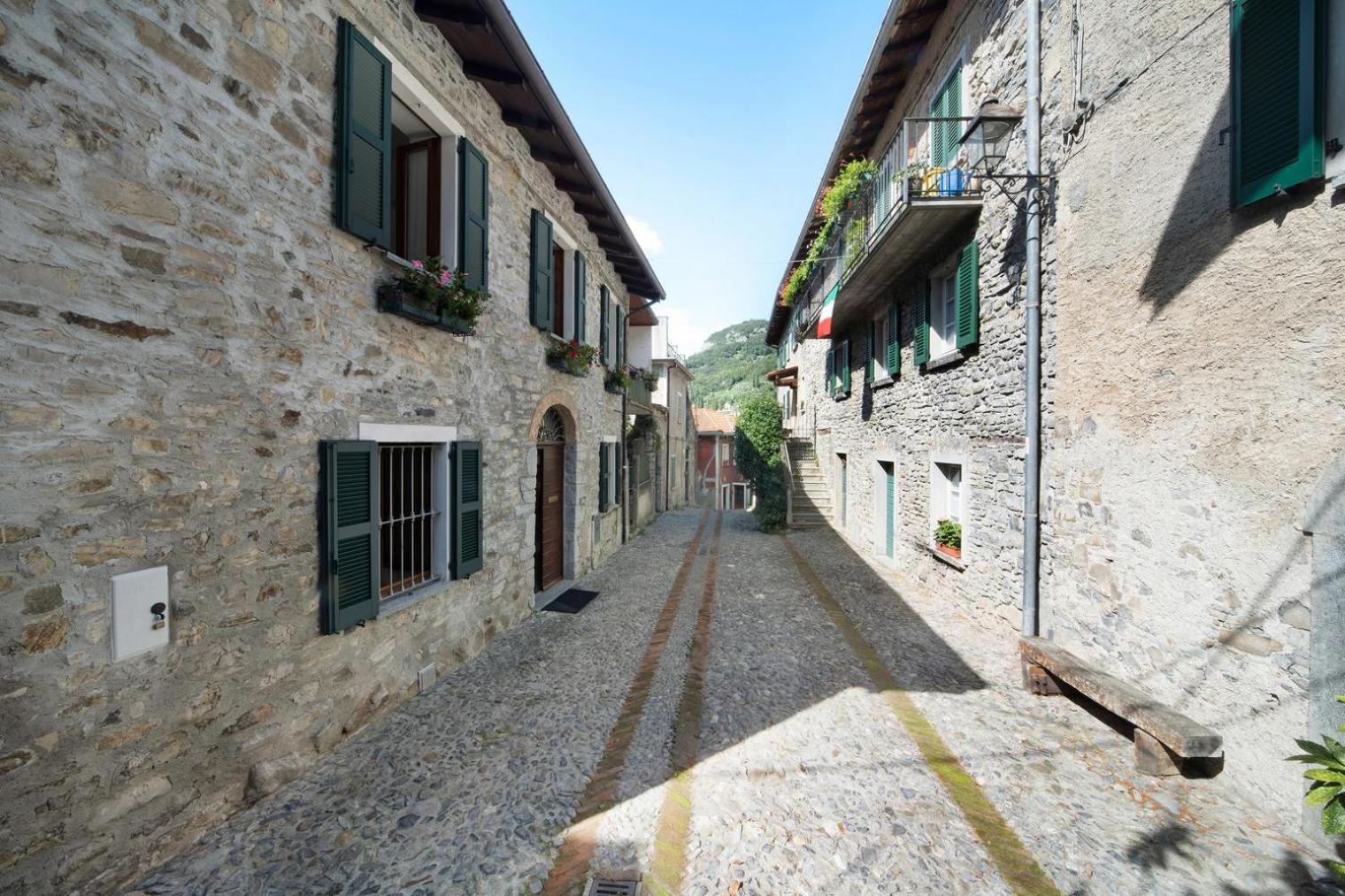 Casa Almut & More - Lake Como Center - Varenna 佩尔莱多 外观 照片